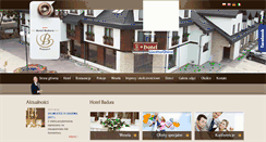 Desktop Screenshot of hotelbadura.pl